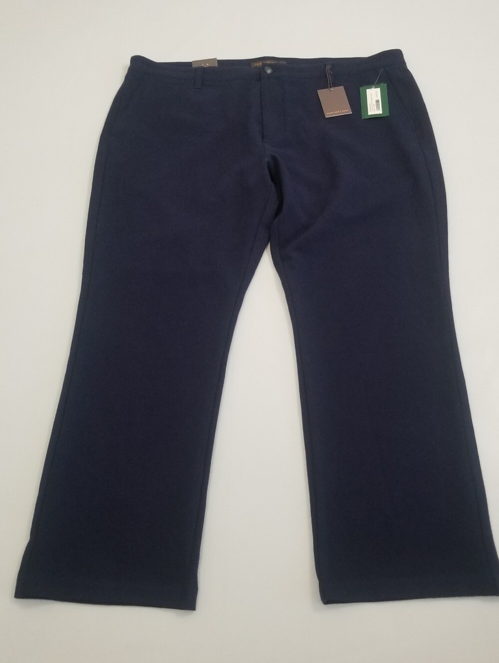 Fairlane & Sons Stright Fit Flannel Trousers Size 42x30 NWT
